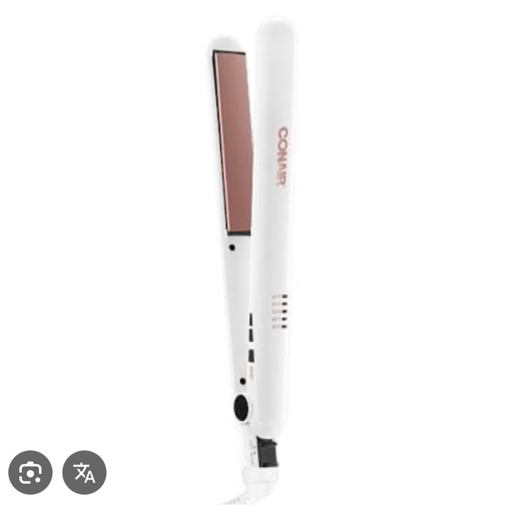 Conair White Hair Flat Iron